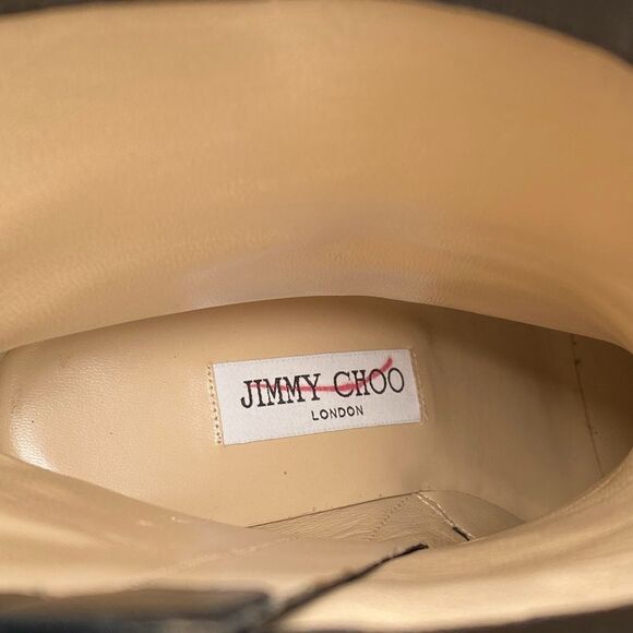Jimmy Choo Loren 85MM Leather Ankle Boots size 39 - Picture 11 of 16